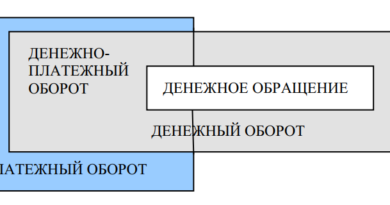 Структура денежного и платежного оборотов